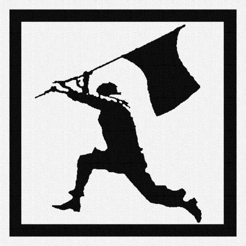Anarchiste - Patch à coudre - 9x9cm Anarchiste - Patch à coudre - 9x9cm