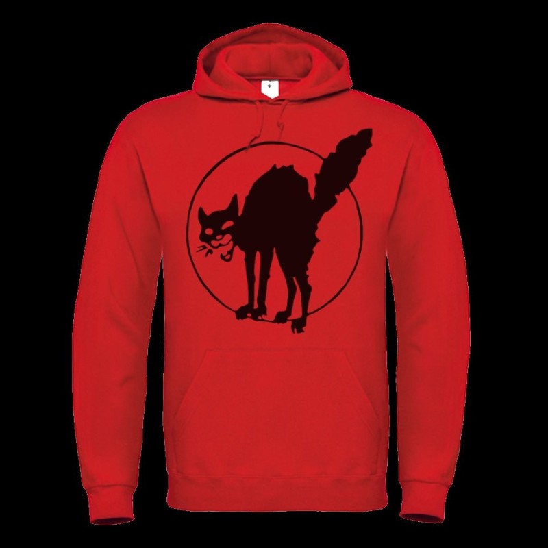 Chat Noir, sweat rouge Chat Noir, sweat rouge