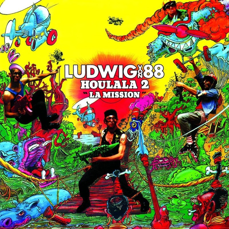 LUDWIG VON 88 Houlala 2 La Mission CD LUDWIG VON 88 Houlala 2 La Mission CD