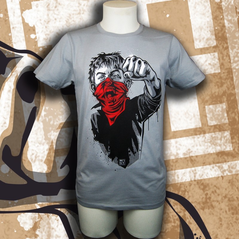 RNST Gamin Cri T-shirt Homme en coton bio RNST Gamin Cri T-shirt Homme en coton bio