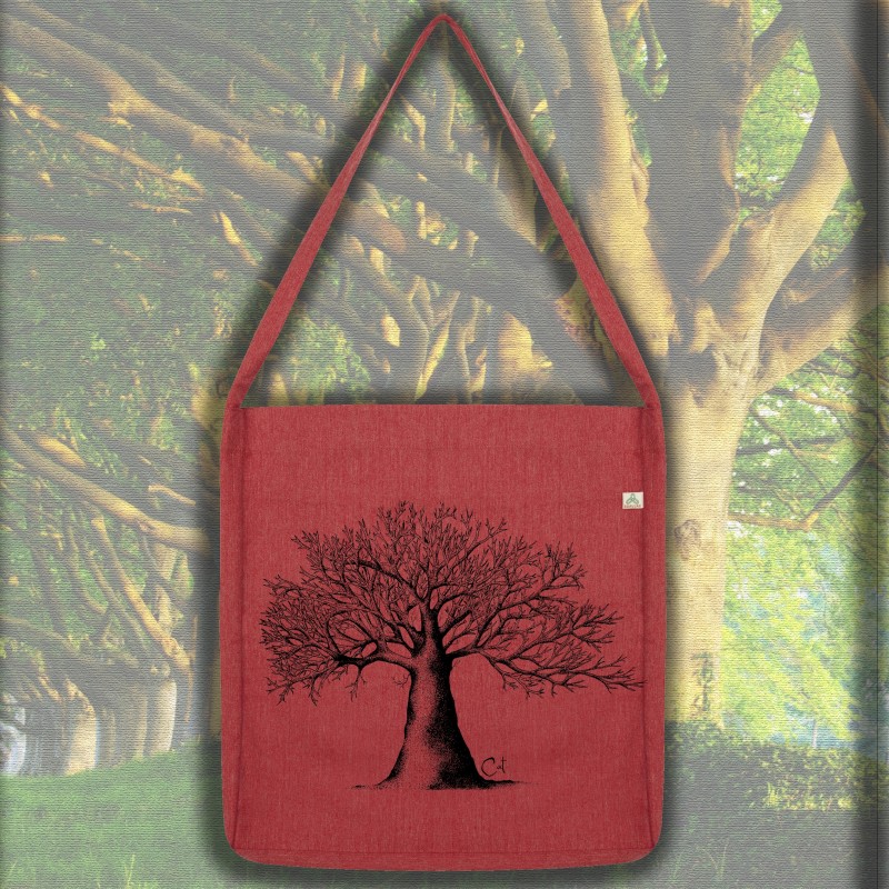 ARBRE à CAT Tote Bag sac en matériaux recyclés ARBRE à CAT Tote Bag sac en matériaux recyclés