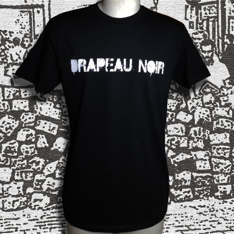 T-shirt masculin Drapeau Noir T-shirt masculin Drapeau Noir