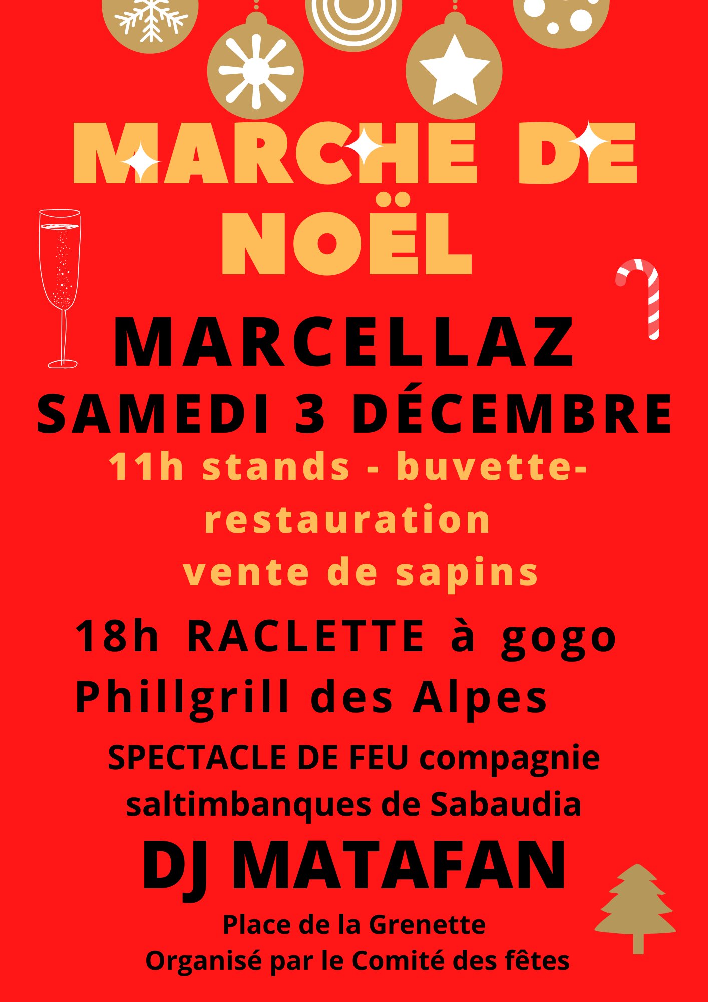 Marché noel Marcellaz