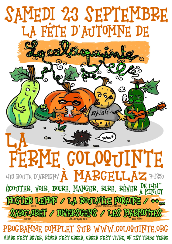 Fête d'automne Coloquinte